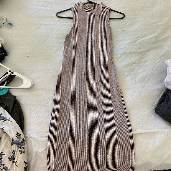 Striped Tight Dress with cutout back! - Picture 2 of 3